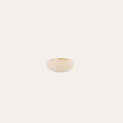 Selva Ring Large size , acetate - Ivory