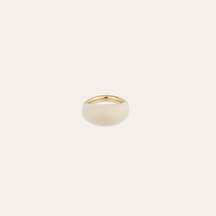 Bague Selva grand modèle acétate - Ivoire