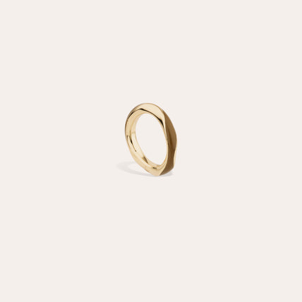 Selva Vague-Ring aus Acetat – Khaki