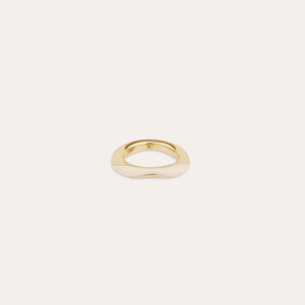 Bague Selva Vague acétate - Ivoire