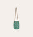 Sac Bourse Palmiers - Turquoise