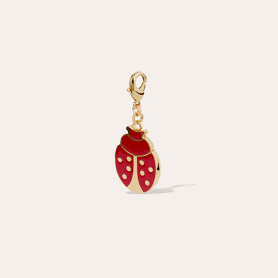 Charms Mirage Coccinelle émail grand modèle