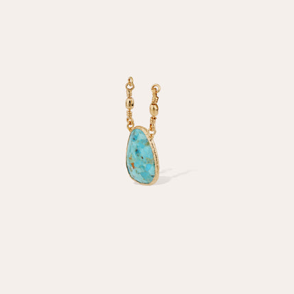 Serti Pendant - Turquoise