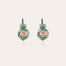 Boucles d'oreilles Décalco argentées