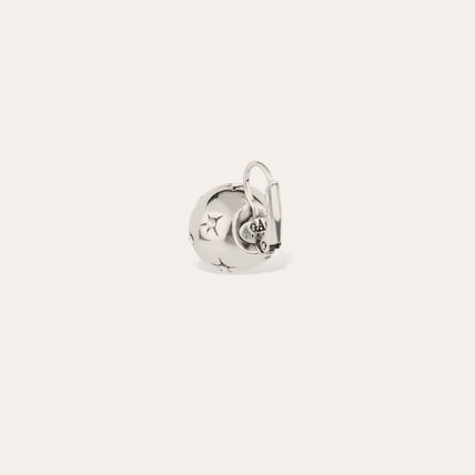 Boucles d'oreilles Comète petit modèle argentées