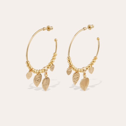 Boucles d'oreilles créoles 