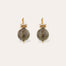 Boucles d'oreilles Décalcia dorées