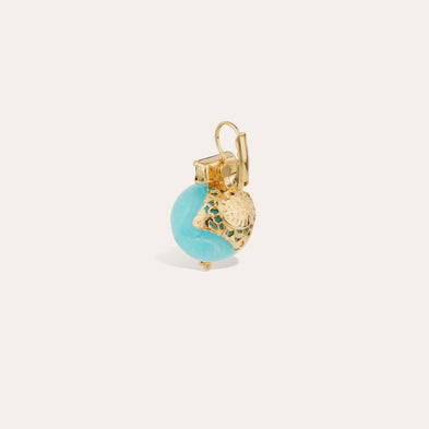 Boucles d'oreilles Décalcia dorées
