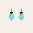 Boucles d'oreilles Décalcia dorées