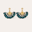 Boucles d'oreilles Gaia dorées