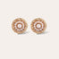 Boucles d'oreilles Leonie dorées - Perles de Culture