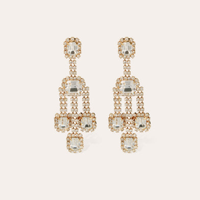 Boucles d'oreilles Léonore dorées