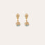 Boucles d'oreilles Lucce dorées