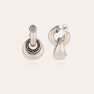 Boucles d'oreilles Minori argentées