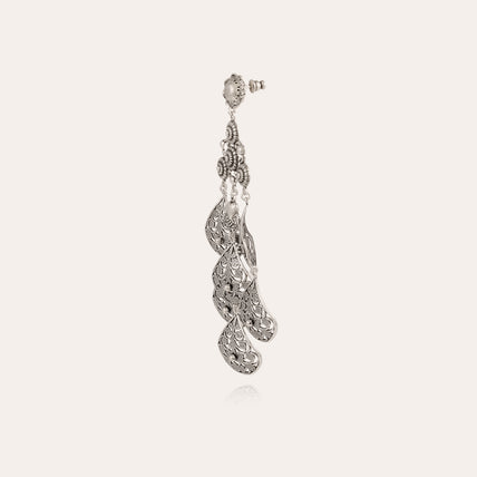 Orferia large silver earrings