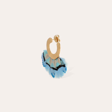 Positano gold earrings
