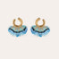Boucles d'oreilles Positano dorées
