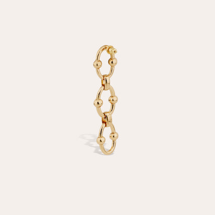 Boucles d'oreilles Rivage mini dorées 