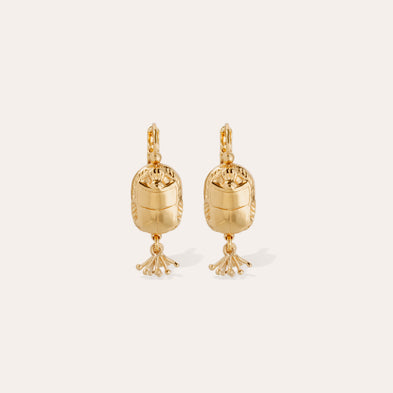 Boucles d'oreilles Scaramouche dorées