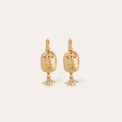 Boucles d'oreilles Scaramouche dorées