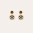 Boucles d'oreilles Sequin dorées