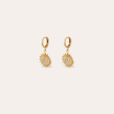 Boucles d'oreilles Tai dorées
