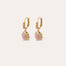 Boucles d'oreilles Tao Splash dorées