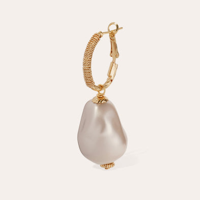 Boucles d'oreilles Miwa grand modèle dorées