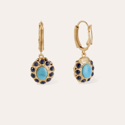 Boucles d'oreilles Tao Splash dorées