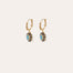 Boucles d'oreilles Tao Splash dorées