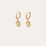 Boucles d'oreilles Tao Splash dorées