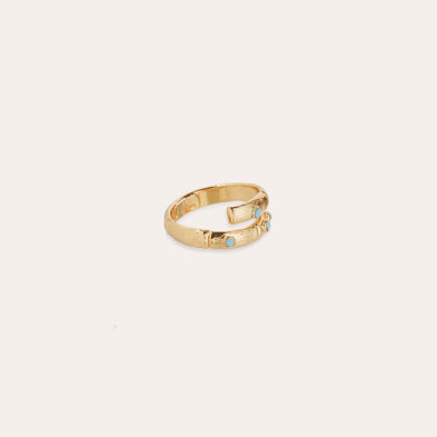 Bague Bambini Liane strass dorée
