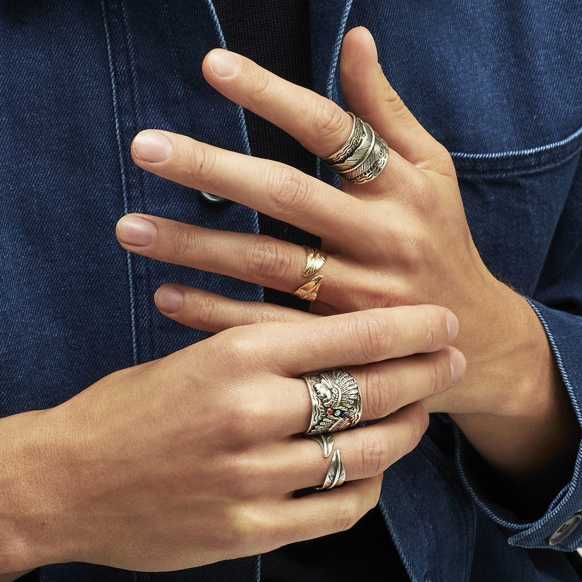 Cancun Penna Silver Ring – Gas Bijoux