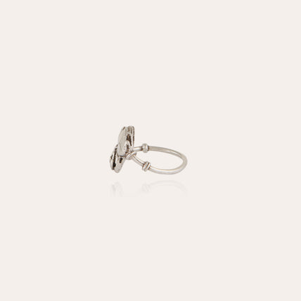 Bague Duality Scaramouche argentée