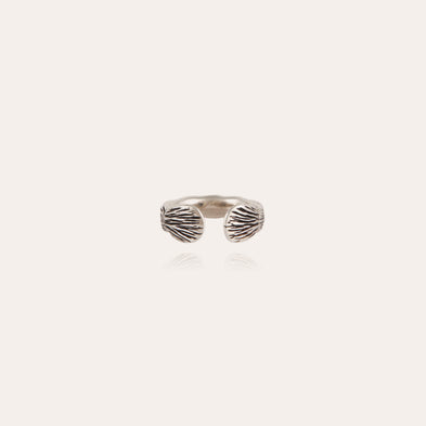 Bague Liane jonc argentée