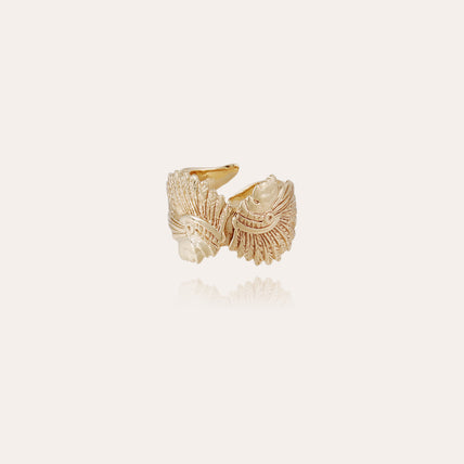Bague Santa Fé grand modèle dorée 