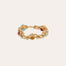 Bracelet Amarante multi doré - Cornaline & Rhodonite