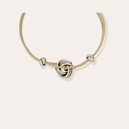 Bracelet lien Atik argenté