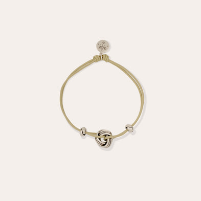 Bracelet lien Atik argenté