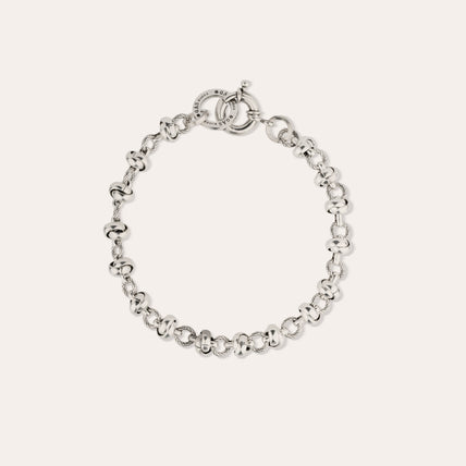 Bracelet Atik chaîne argenté