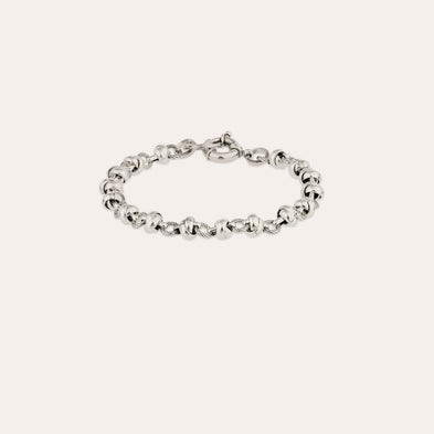 Atik silver chain bracelet