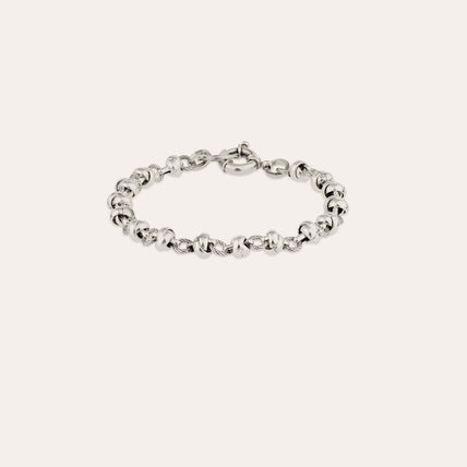 Bracelet Atik chaîne argenté