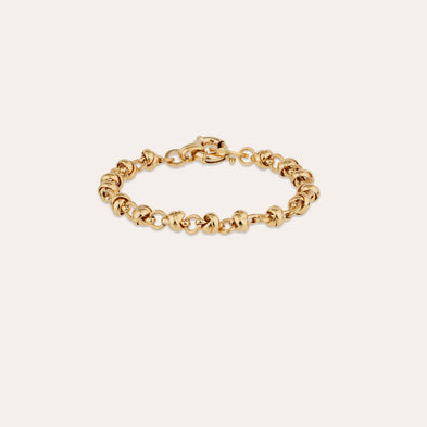 Atik gold chain bracelet 