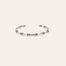 Mini silver-plated Bamboo Bangle