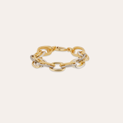 Bracelet Bell bicolore