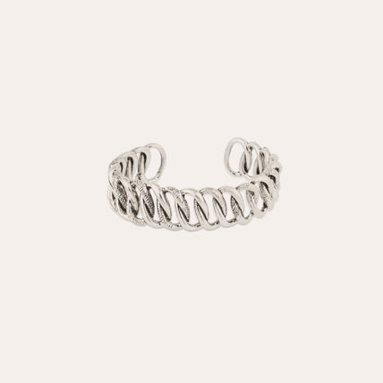 Bracelet Bronx petit modèle argenté