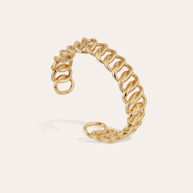 Bracelet Bronx petit modèle doré