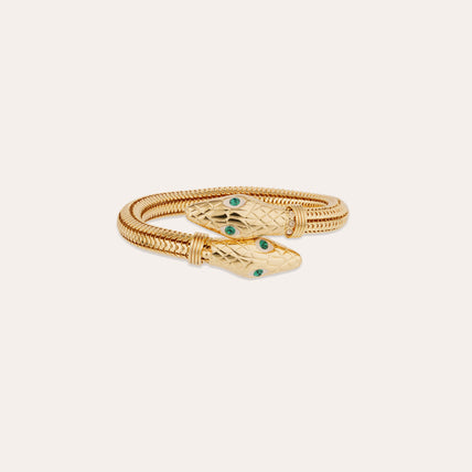 Bracciale Cobra dorato 