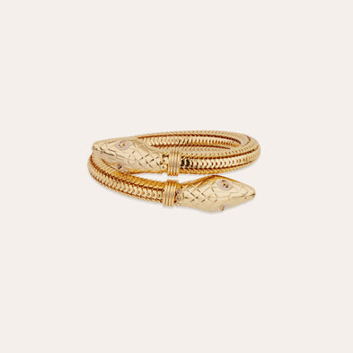 Bracelet Cobra doré