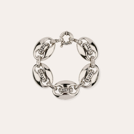 Bracelet Cophea strass mini argenté